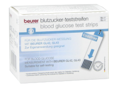 Beurer Тест-полоски GL42/GL43 д/глюкометра Beurer N50