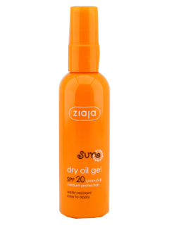 Ziaja Sun. Gel (Dry Oil) SPF 20 N1
