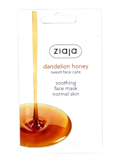 Зиажа маска Dandelion Honey успокаивающая для нормальной кожи  N1