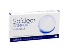 Контактные линзы Sofclear Comfort 1 luna -4,00 N6