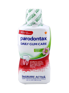 Ополаскиватель для полости рта Парадонтакс Daily Gum Care Herbal Twist