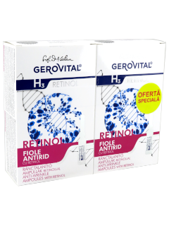 Геровитал Н3 Retinol Промо Пакет ампулы против морщин с ретинолом 10   2 мл + ампулы против морщин N1