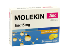 Molekin Zinc aroma de portocala N24