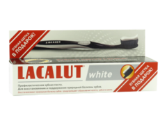 Зуб. паста Lacalut White + зубная щетка N1