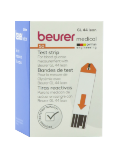 Beurer Тест-полоски GL44 lean д/глюкометра Beurer N50